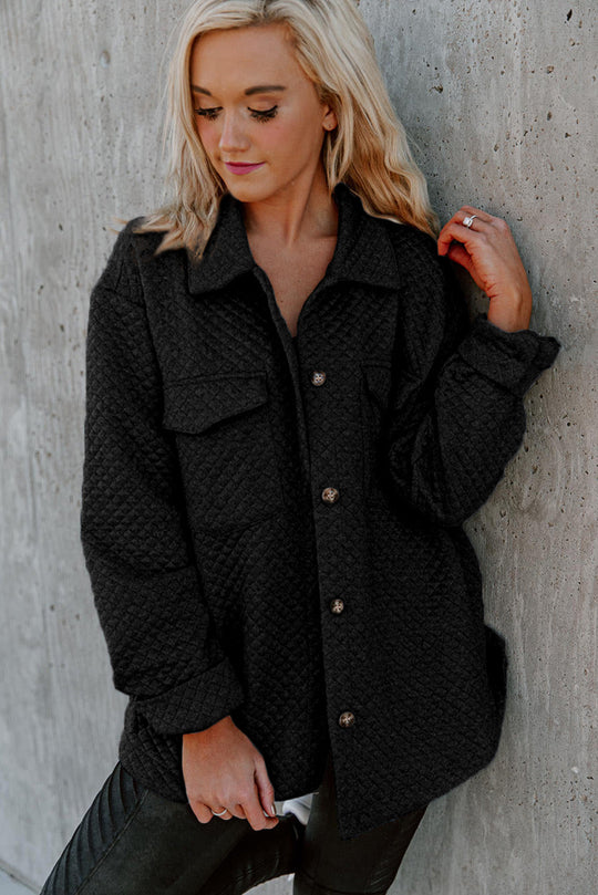 EB | Leichtgewicht Gesteppte Hemdjacke Polyester Komfort und Stil