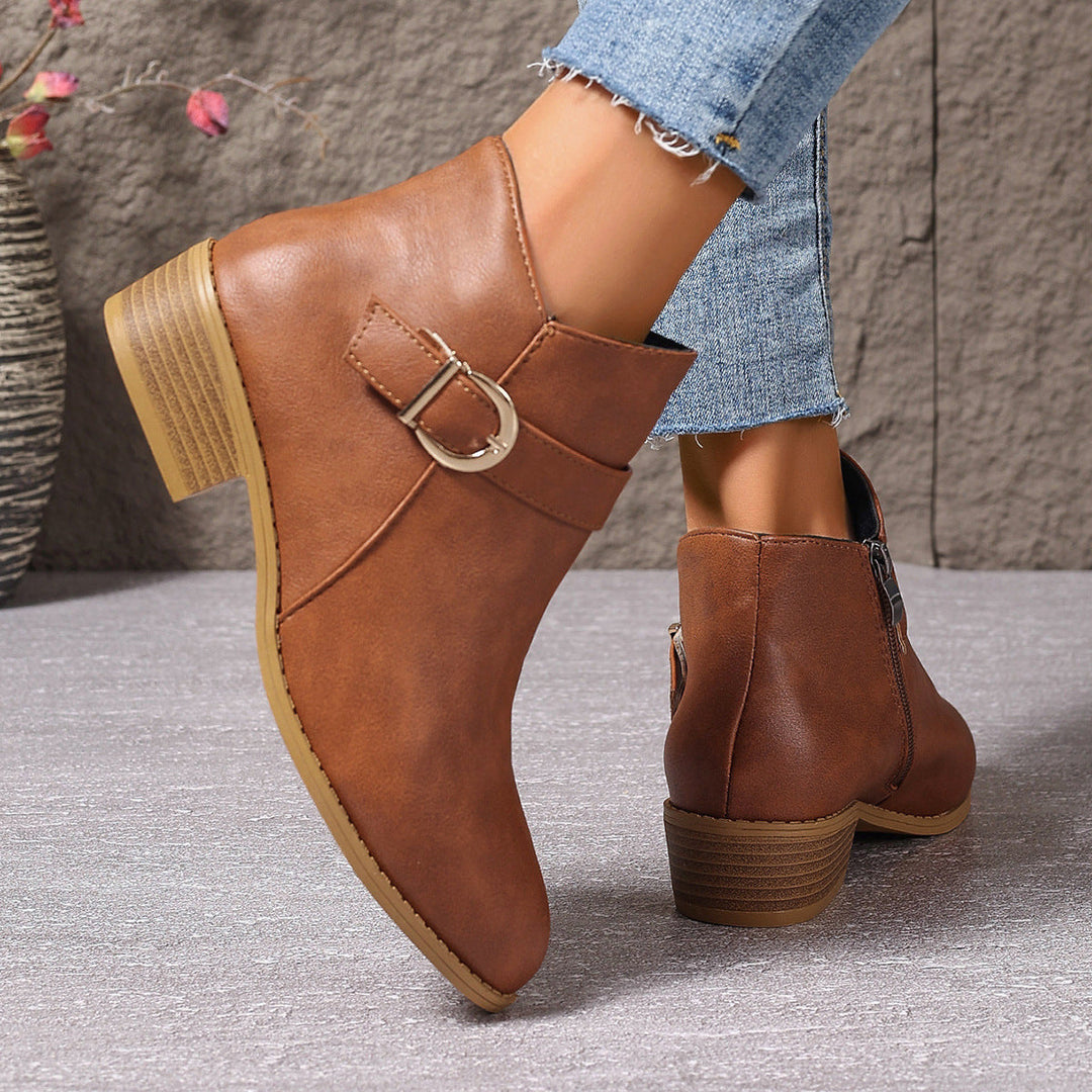 Modische Orthopädische Stiefel mit rutschfester Sohle EB EB