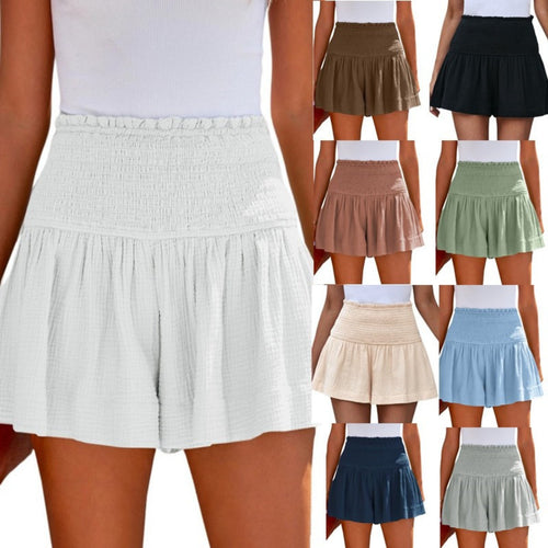 EB | Lässige Drei-Punkt-Shorts aus Baumwolle