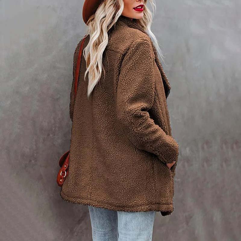 EB | Sherpa Jacke Polyester Weich, Warm