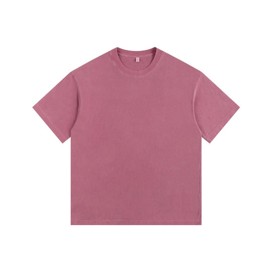 EB | Schillerndes altes kurzes T-Shirt mit Färbung