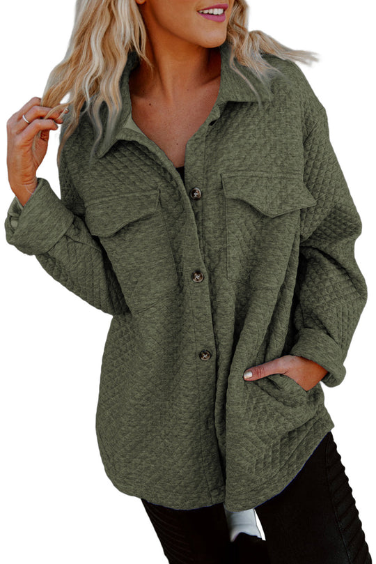 EB | Leichtgewicht Gesteppte Hemdjacke Polyester Komfort und Stil