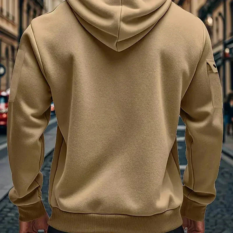 EB | Herren Sweatshirt mit Kapuze und Taschen