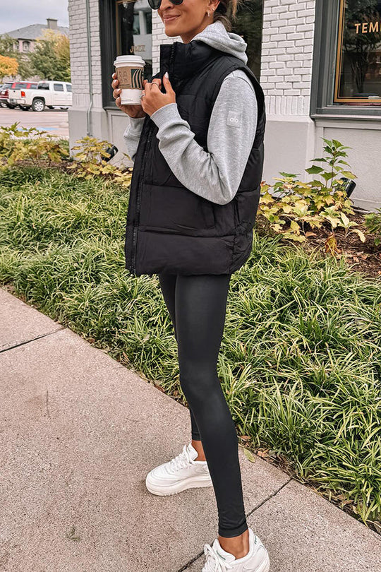EB | Farbe modischer lässiger Stil Baumwollweste Jacke