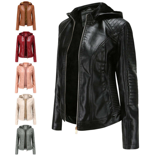 EB | Damen abnehmbare Kapuzenjacke