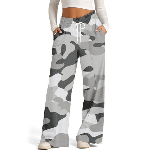 EB | Camouflage-Jogginghose mit hoher Taille