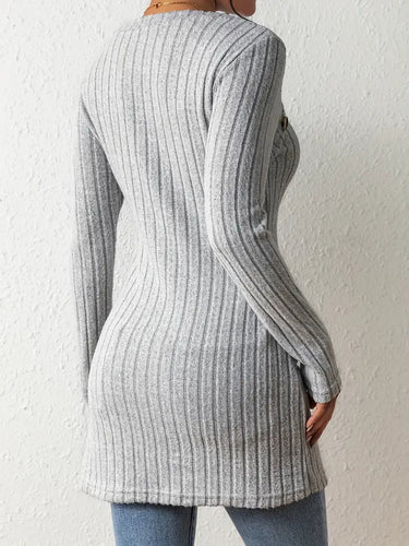 EB | Stilvoll Gerippter Pullover für Frauen