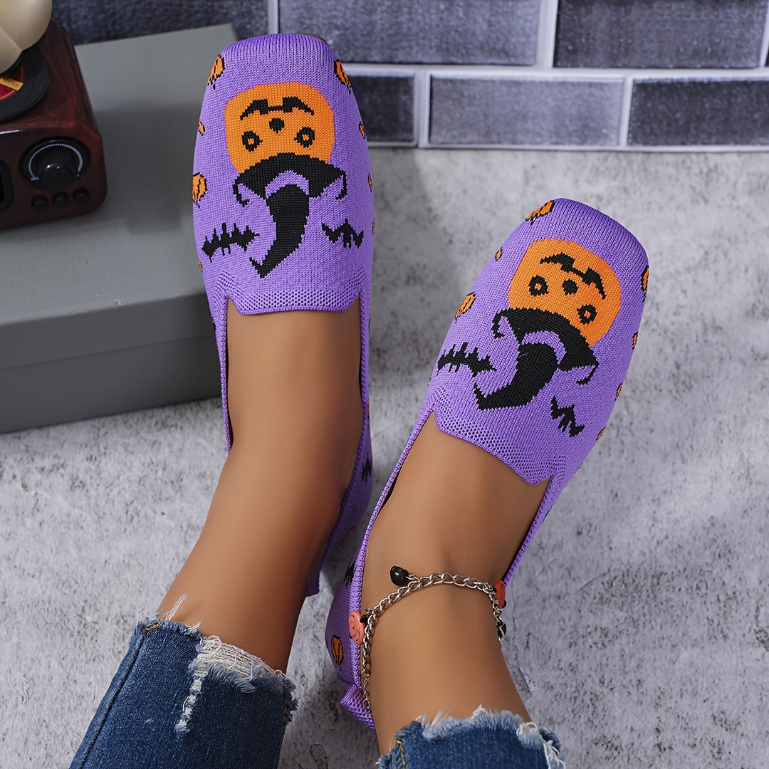 HalloweenKürbisSlipper Violett EB