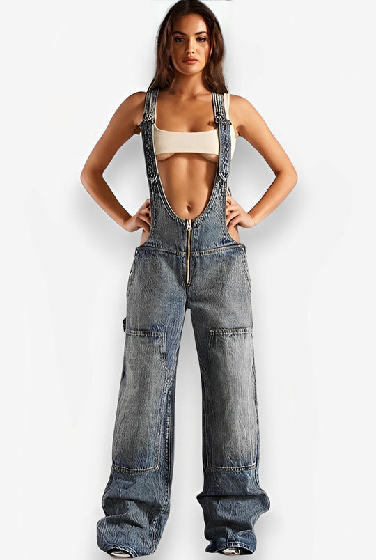 EB | Denim Multi Taschen Overall