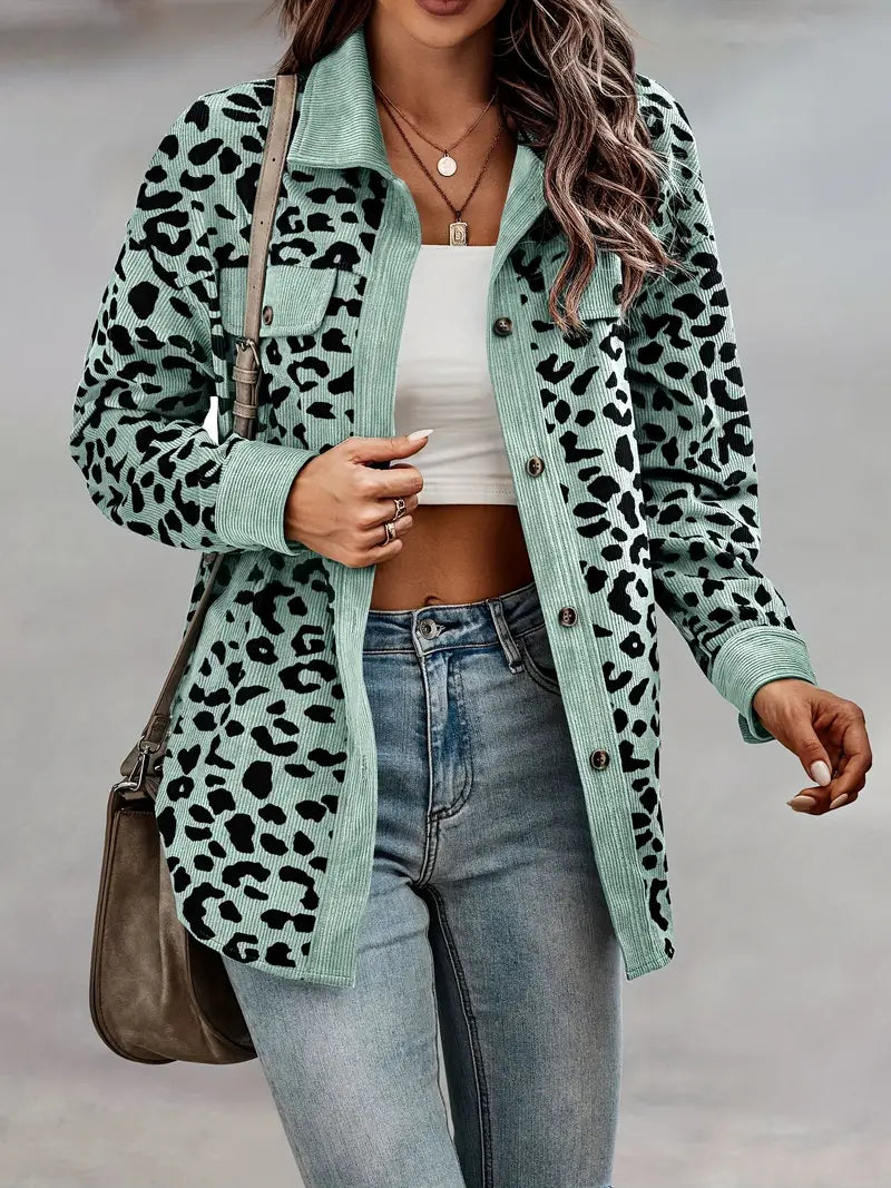 EB | Leopardjacke für Auffällige Outfits