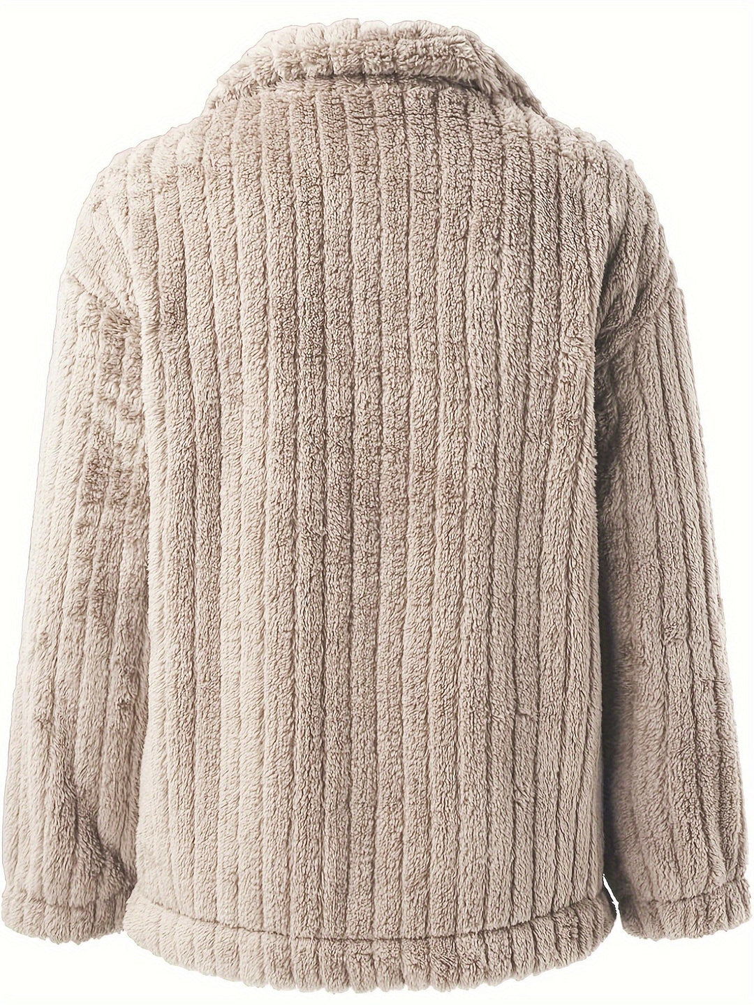 EB | Teddyjacke mit Taschen Weich und Gemütlich Perfekt für Kalte Tage