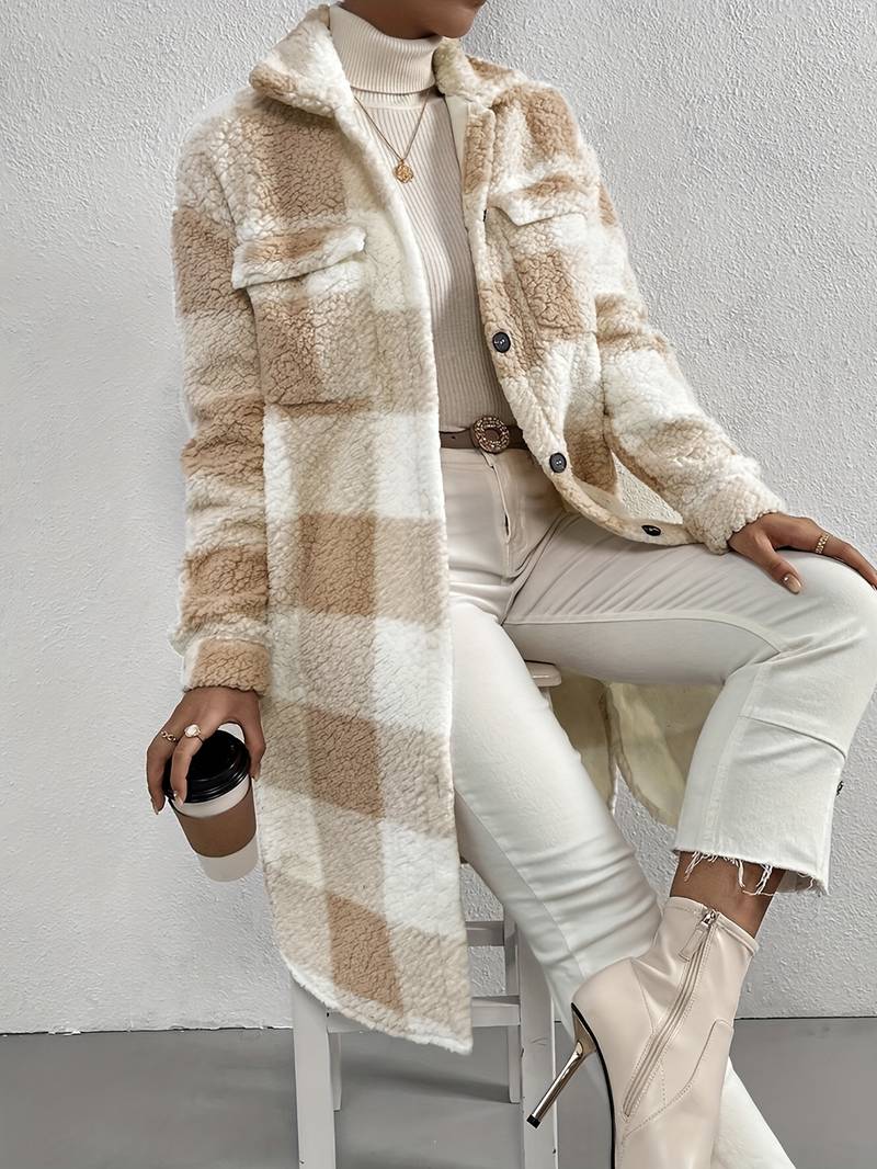 EB | Eleganter Langarmmantel