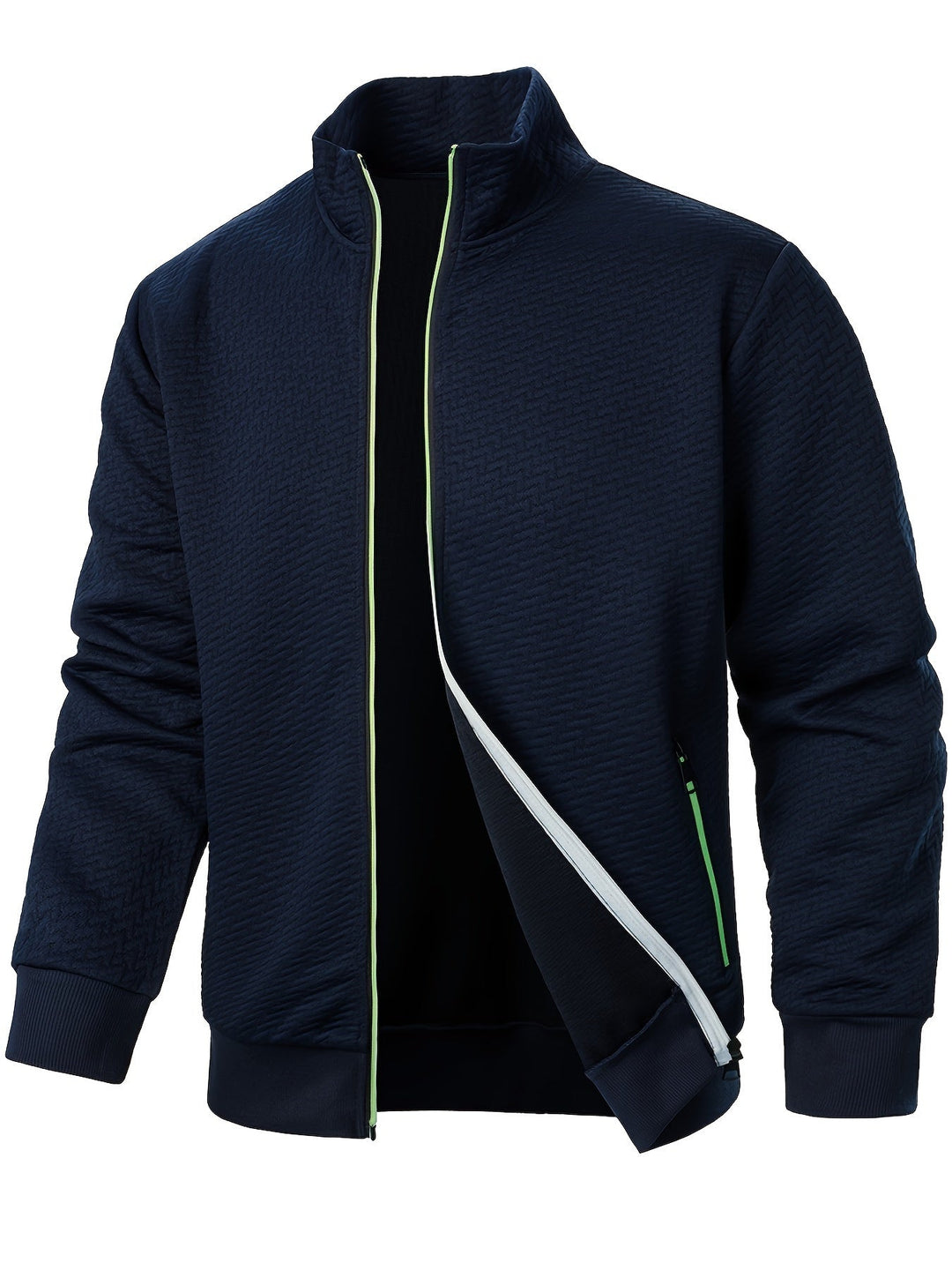 EB | Leichtgewicht Jacke mit Strukturmuster Polyester Komfort und Stil