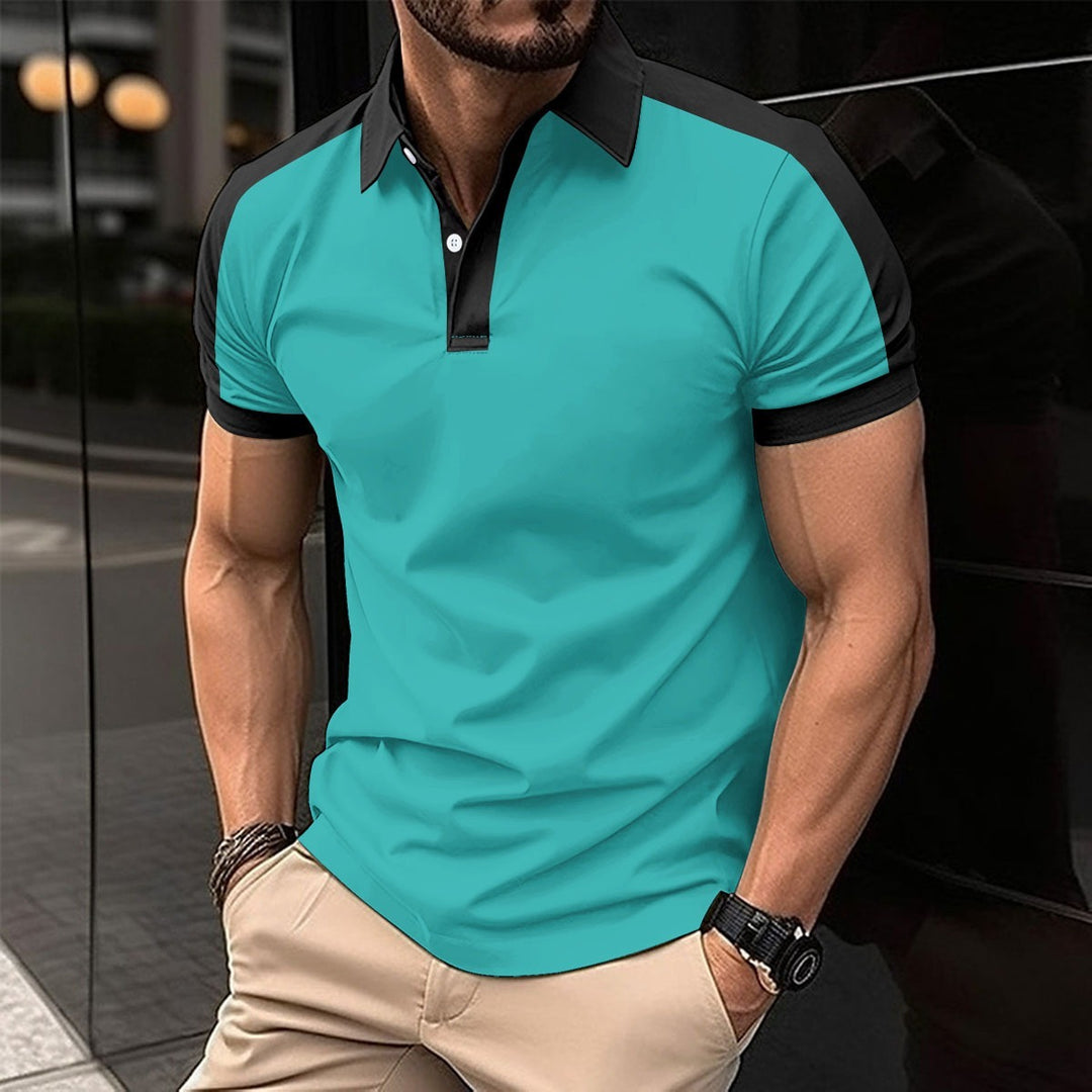 EB | Großes Twill-Poloshirt