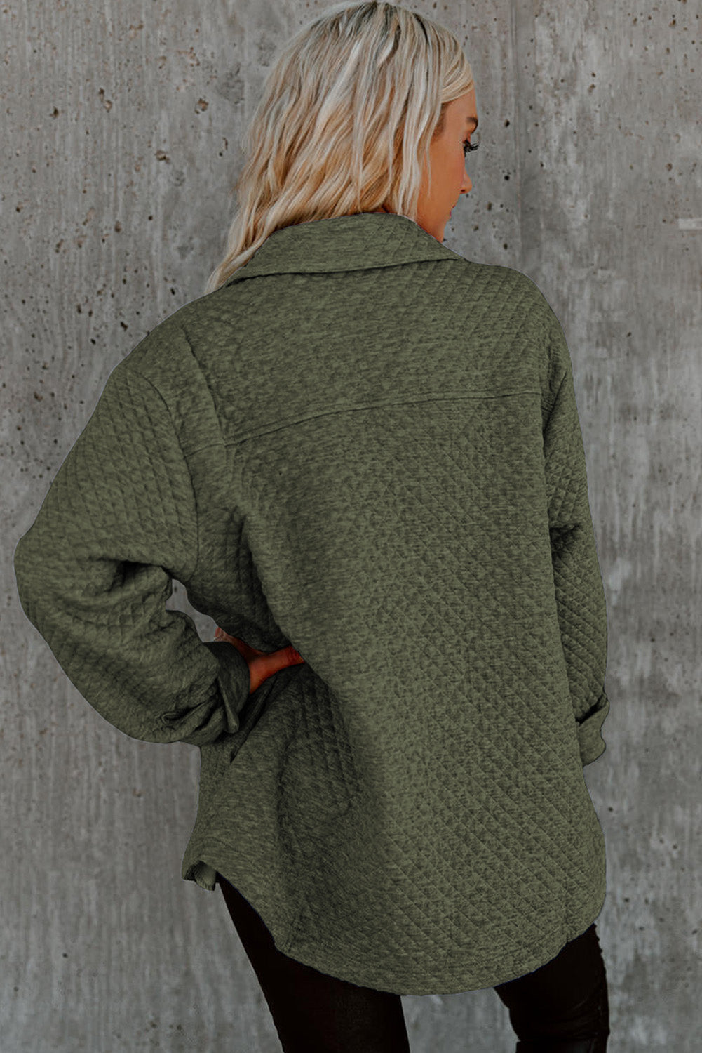 EB | Leichtgewicht Gesteppte Hemdjacke Polyester Komfort und Stil