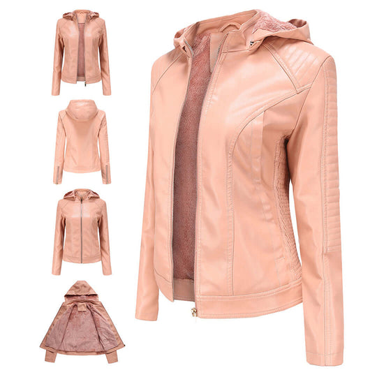 EB | Damen abnehmbare Kapuzenjacke