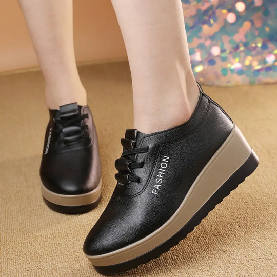 Modische Damen-Schuhe, dicke Sohle & bequem EB EB