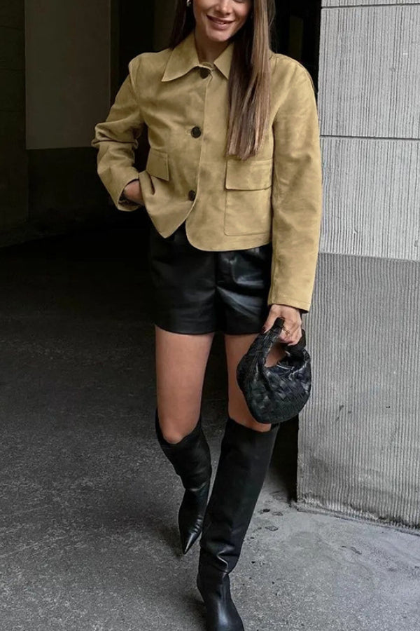 EB | Wildleder Fashionjacke