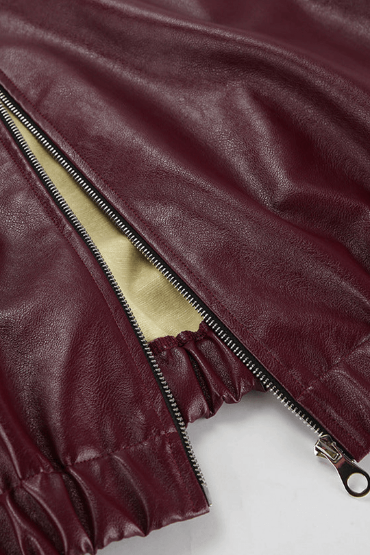 EB | Kurze Kunstlederjacke
