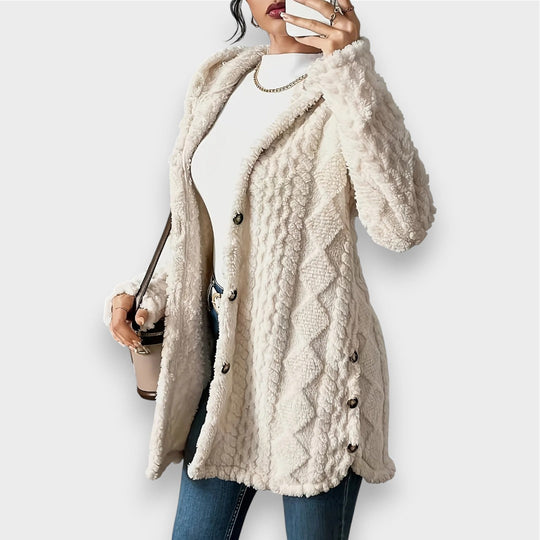 EB | Cozy Plush Kapuzencardigan Pullover