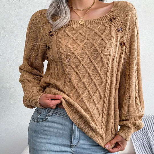 EB | Zopfmuster Pullover mit Strukturmuster