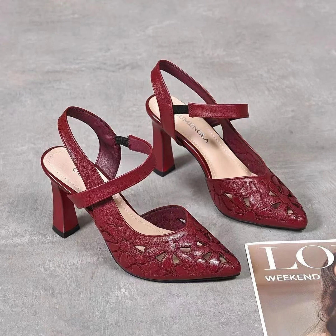 Retro Orthopädische High Heels EB