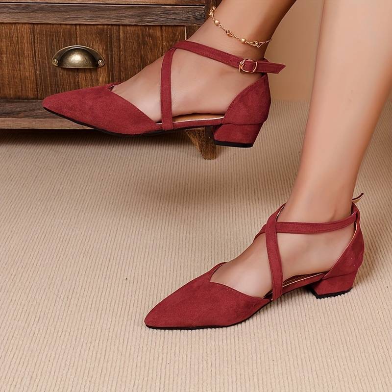 EB | Mode Flache Damenschuhe Einfarbiges Design