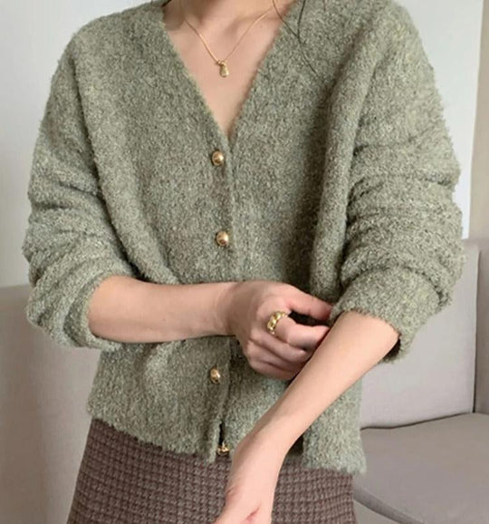 EB | Flauschige strickjacke