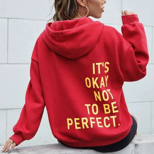 EB Damen Hoodie mit Rückenprint und Kapuze