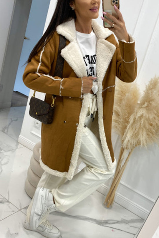 EB | Lammwolle Patchwork Freizeitjacke