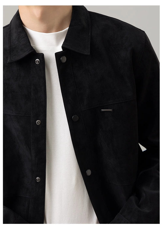 EB | Herren Button-Down Hemdjacke