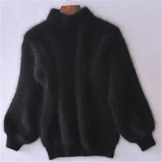EB | Weinlese Angora Pullover