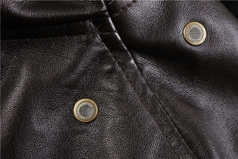 EB | Herren Lederjacke mit praktischen Taschen