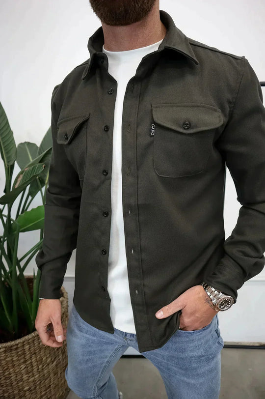 EB | Premium-Jacke mit Knopfverschluss für Herren Stylische und Bequeme Jacke