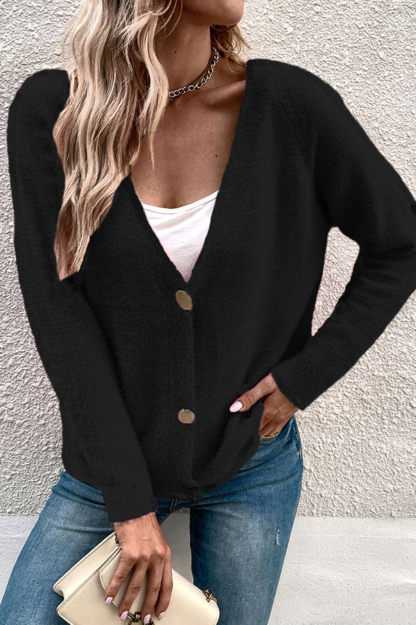EB | Gebreid Cardigan Sweater Jacke
