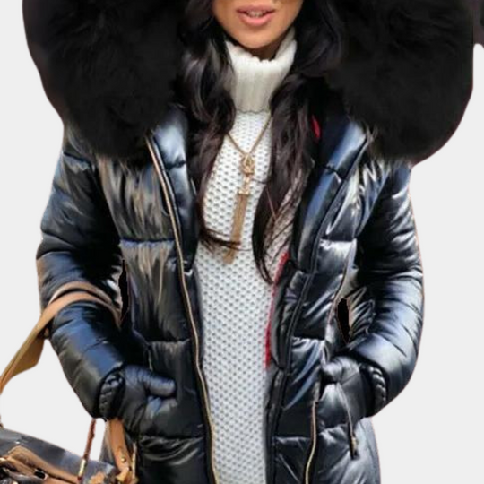 EB | Wintergefütterte Kapuzenjacke für Frauen