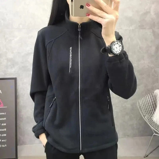 EB | Warme Winter Fleece Jacke für Damen
