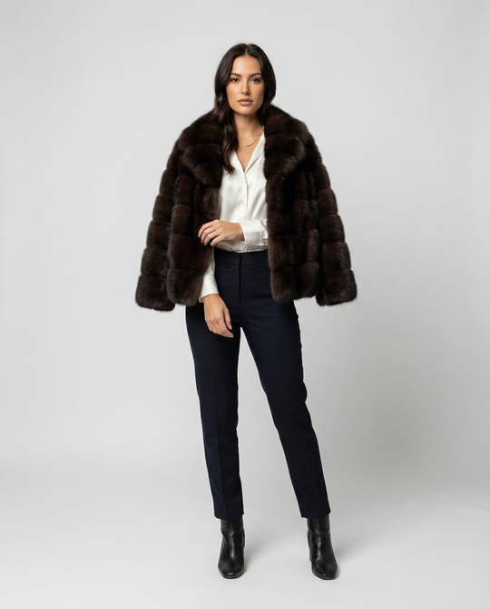 EB | Lang mit Klassischem Kragen für Frauen Ideal für Den Winter