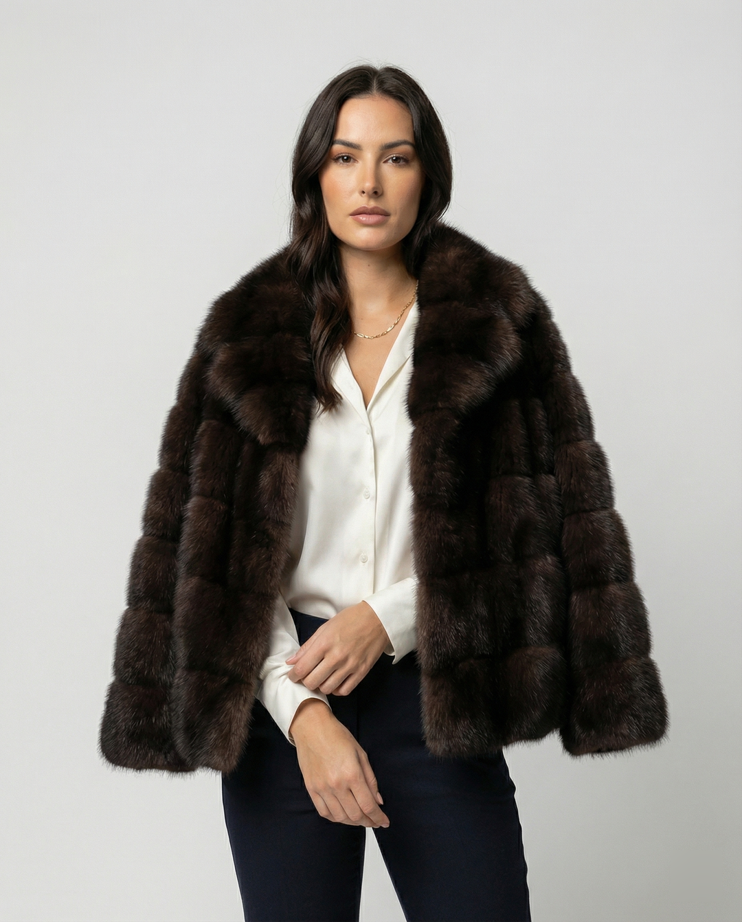 EB | Lang mit Klassischem Kragen für Frauen Ideal für Den Winter