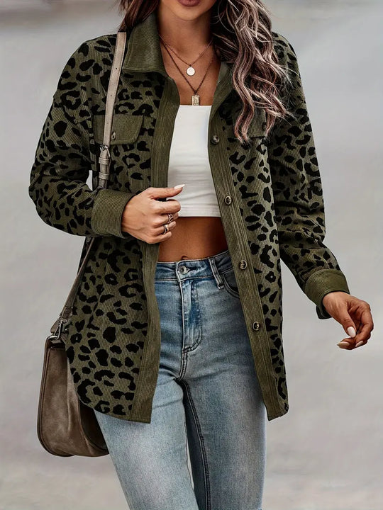 EB | Leopardjacke für Auffällige Outfits