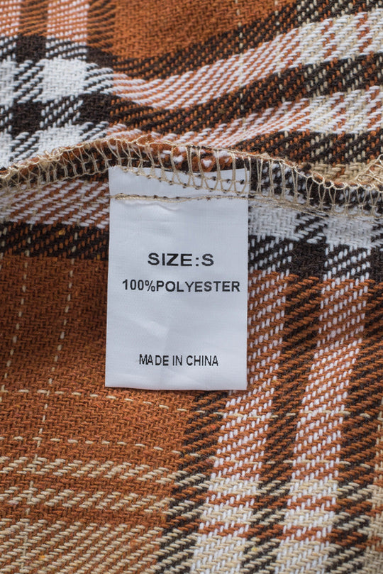 EB | Gitterhemde mit Patchwork-details Baumwollmischung Perfekt für Layering