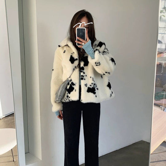 EB | Kunstpelzjacke für Damen - Stilvoll und Bequem