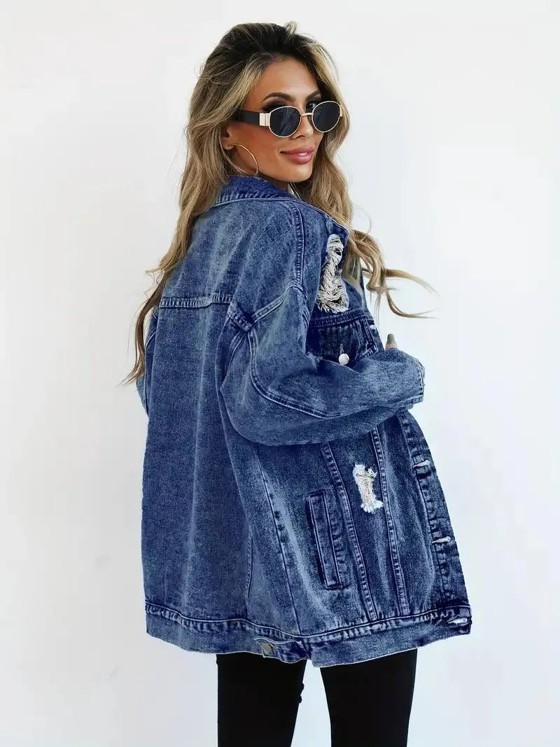EB | Oversized Jeansjacke für Damen