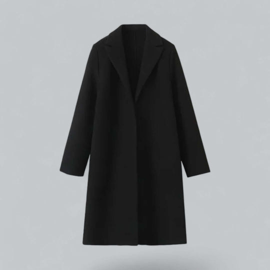 EB | Frauen Eleganter Offener Front-Trenchcoat