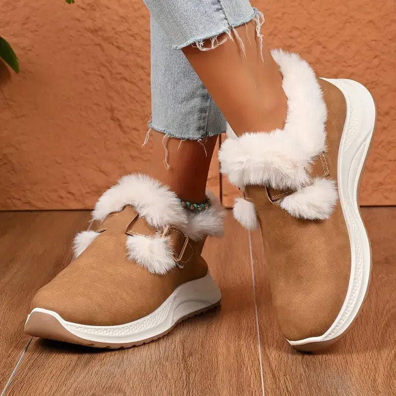 Wasserdichte Plüsch-Winterschneestiefel EB EB