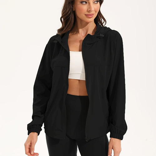 EB | Leichte Sportjacke mit Kapuze und Wasserabweisend
