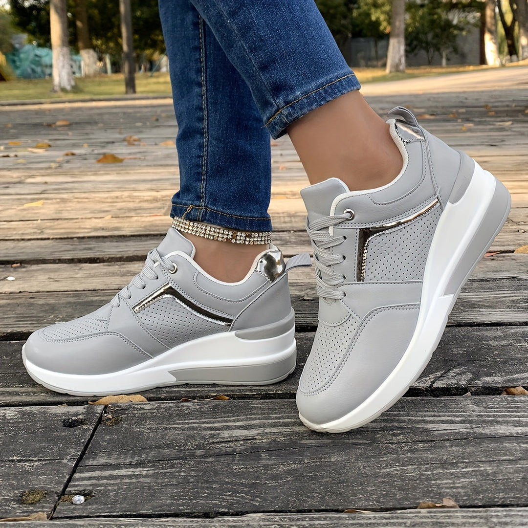 EB | Einfarbige Sneaker Für Damen Ideal Für Den Alltag
