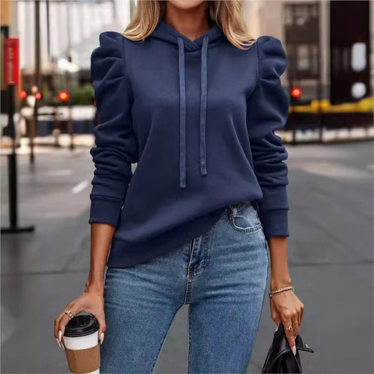 EB | Rüschensäumen Hoodie