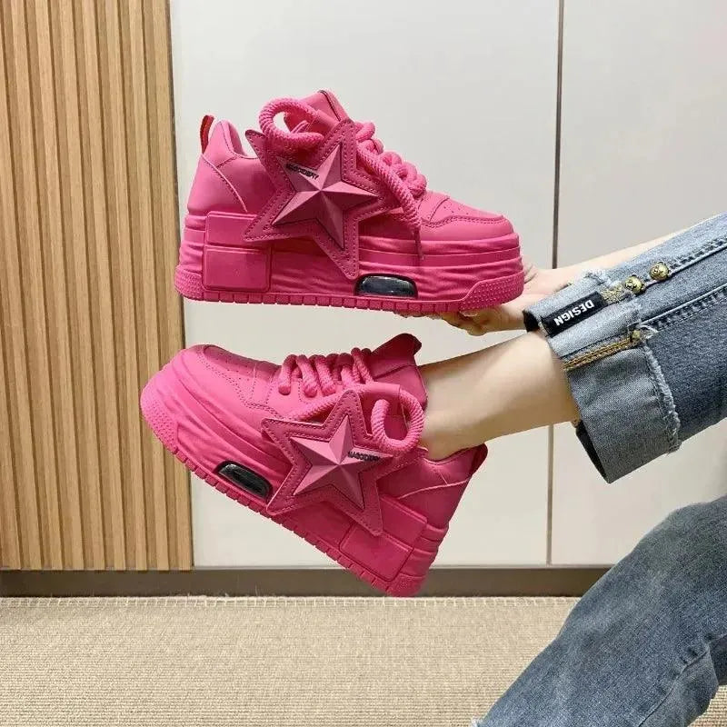 EB | Sneakers Donna mit Plateau und Stella