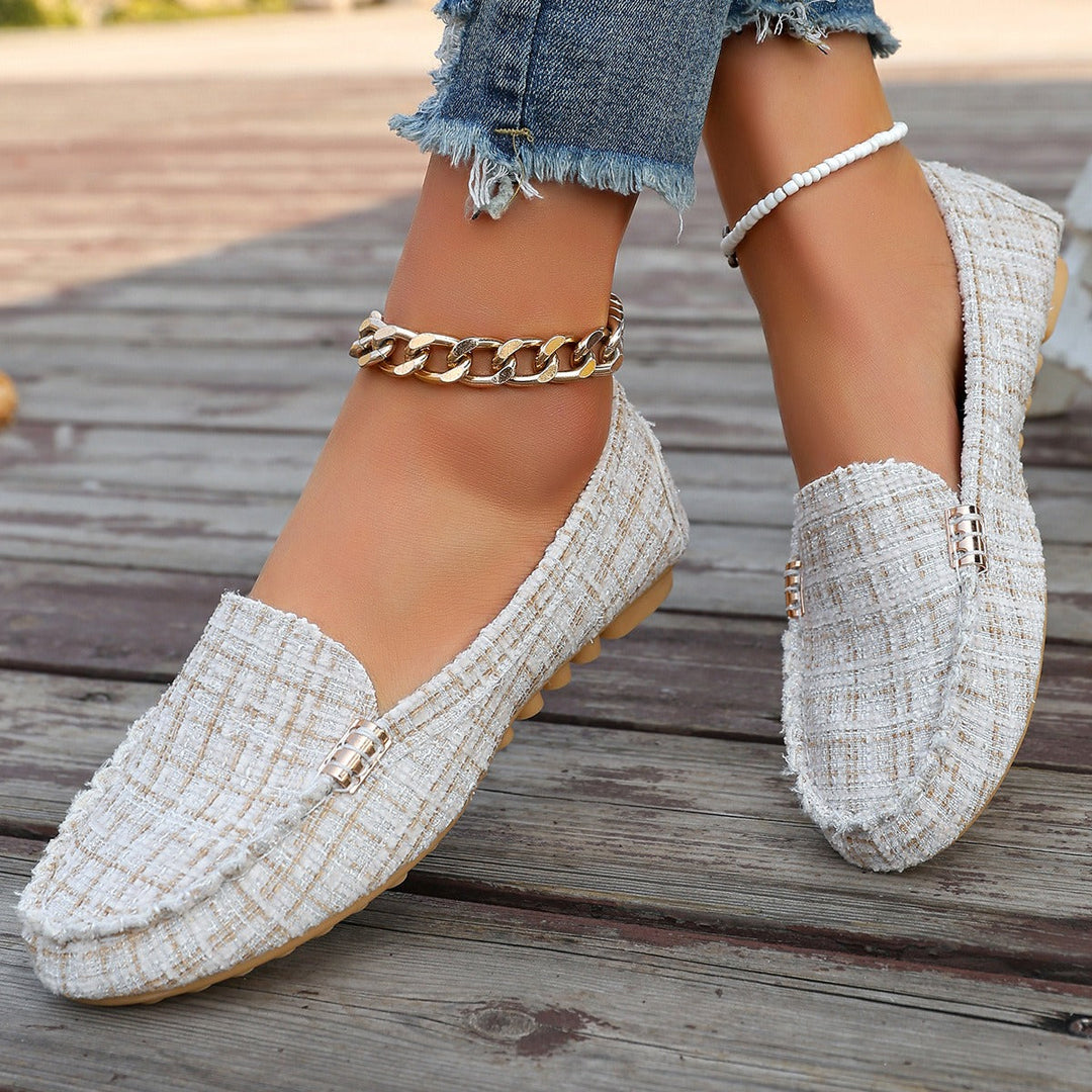 Bequeme Damen-Slipper mit wildem Leopardenprint EB EB